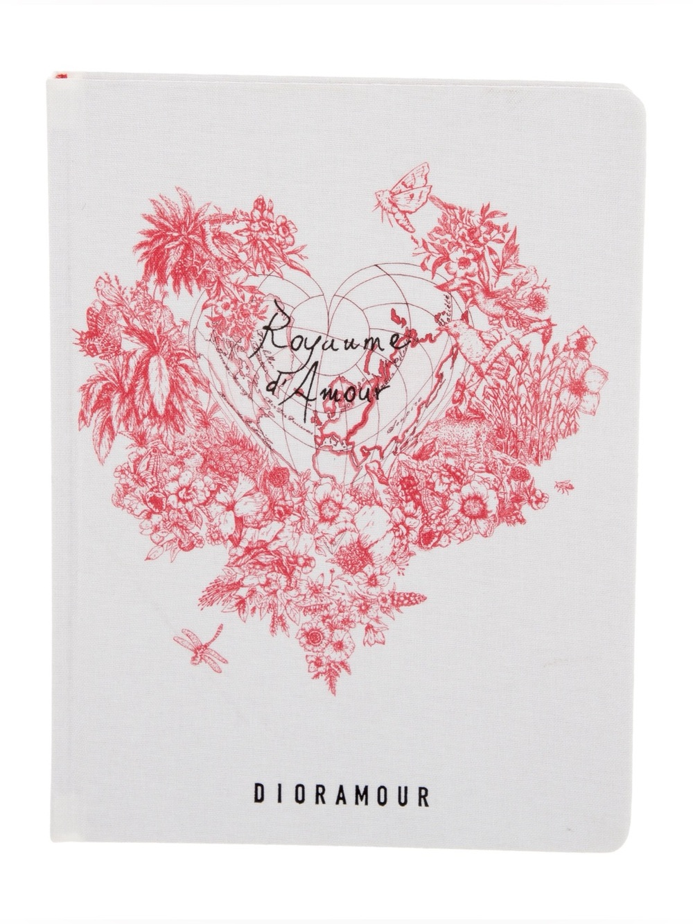 Christian Dior Gift Wrapped Carnet L Dioramour 300 Rouge Notebook/Journal